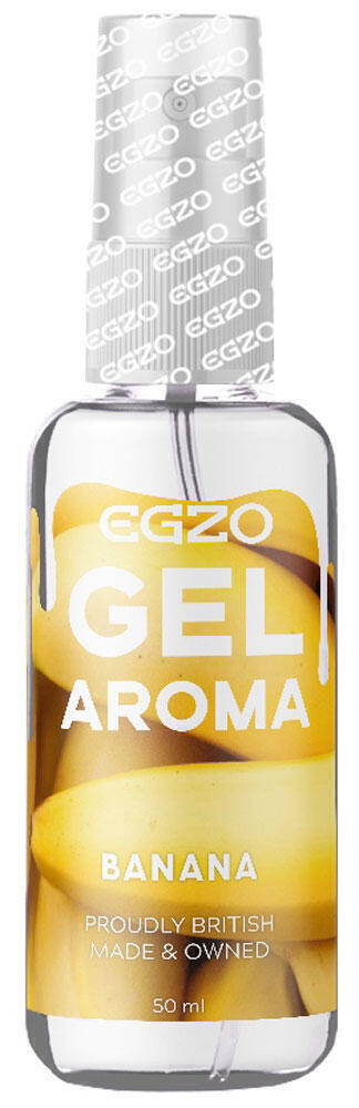 Оральная гель-смазка Egzo Aroma Банан на водной основе, 50 мл