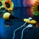 Двухсторонний вибромассажер Evolved Sunflower, желтый