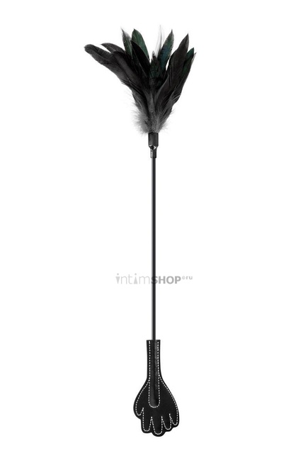 фото Стек-щекоталка с перьями Concorde Sweet Caress 55 см, черный