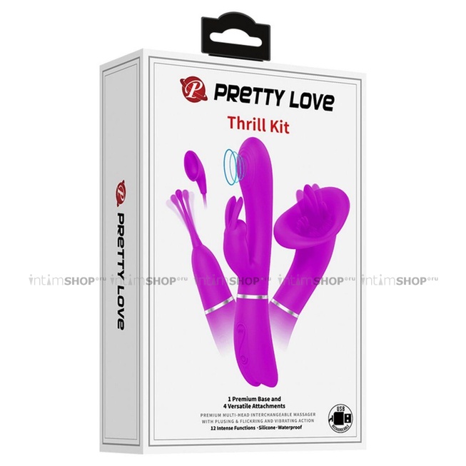 Набор Pretty Love Thrill Kit, фиолетовый - фото 2