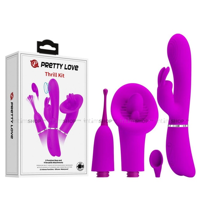 Набор Pretty Love Thrill Kit, фиолетовый - фото 3