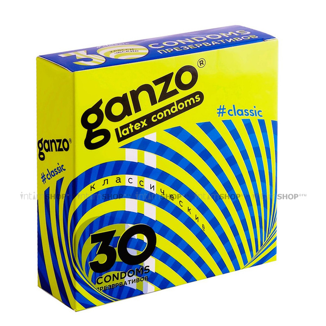 Презервативы классические Ganzo Classic, 30 шт - фото 1