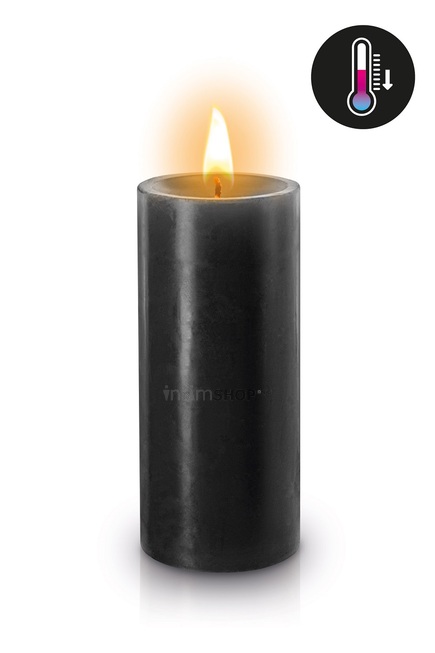 Низкотемпературная свеча Wax Play Concorde Fetish Tentation черная, 135 г