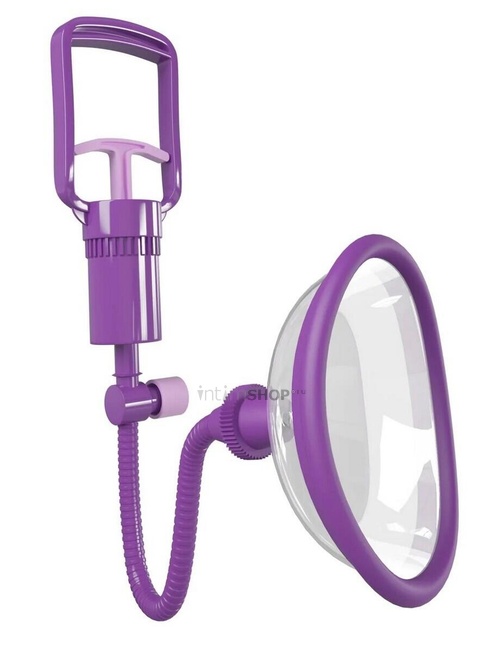 Вакуумная помпа для клитора и вагины Pipedream Pleasure Pump Fantasy For Her, фиолетовая