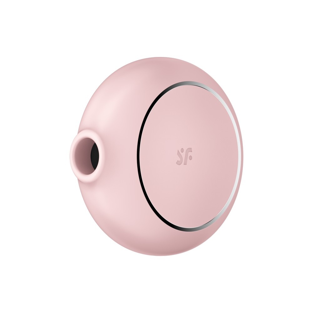 Вакуумный стимулятор клитора с вибрацией Satisfyer Pro To Go 3, розовый