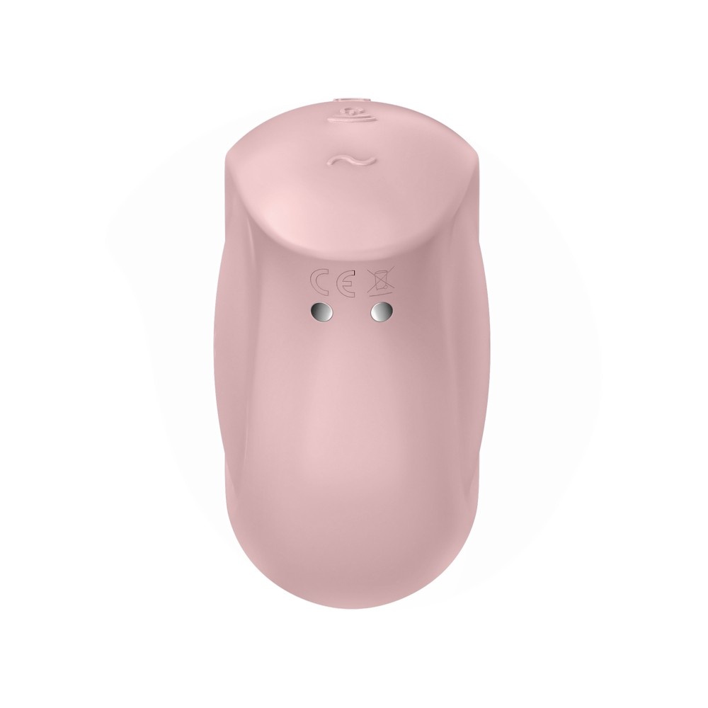 Вакуумный стимулятор клитора с вибрацией Satisfyer Sugar Rush, розовый