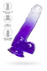 Фаллоимитатор A-Toys by Toyfa Radi 17.5 см, фиолетовый