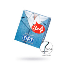 Презервативы Vizit Ultra light, ультратонкие, 3 шт
