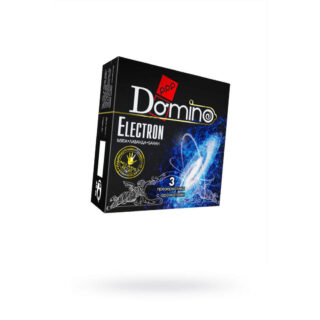 Презервативы Domino Premium Electron, мята, лаванда и банан, 3 шт