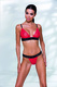 Комплекты Passion Lingerie Glamiss set Red-Black, Красный, S/M