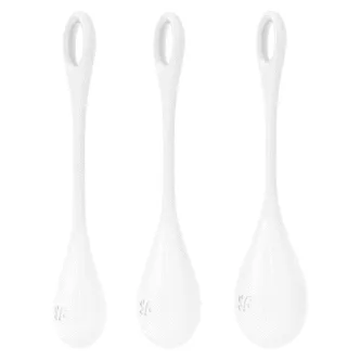 Набор вагинальных шариков Satisfyer Yoni Power 1, белый