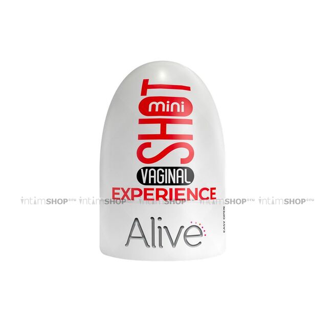 Мини-мастурбатор Adrien Lastic Alive Mini Shot Vaginal Experience, телесный - фото 2