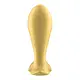 Анальная вибропробка Satisfyer Intensity, золотистая