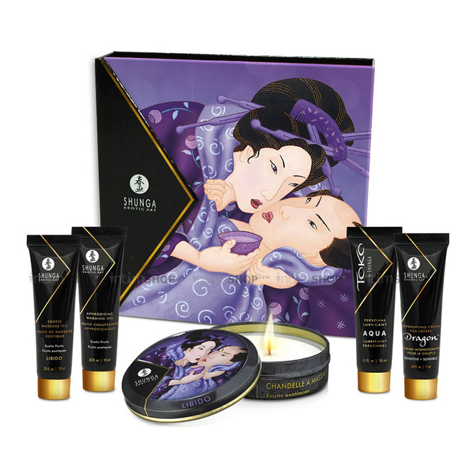 

Набор Shunga Geisha's Secret Organica Экзотические фрукты, 5 предметов