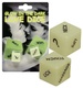 Сувенирные кубики для любовных игр Glow-in-the-dark, 2 кубика