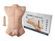 Торс со съемным фаллоимитатором Adrien Lastic Silexd Apollo L, телесный