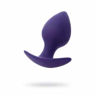 Анальная пробка ToDo by Toyfa Glob M с переменным центром тяжести, фиолетовая