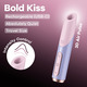 Вакуумный стимулятор клитора Satisfyer Bold Kiss, розово-фиолетовый