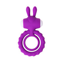 Эрекционное виброкольцо Jos Good Bunny, фиолетовый