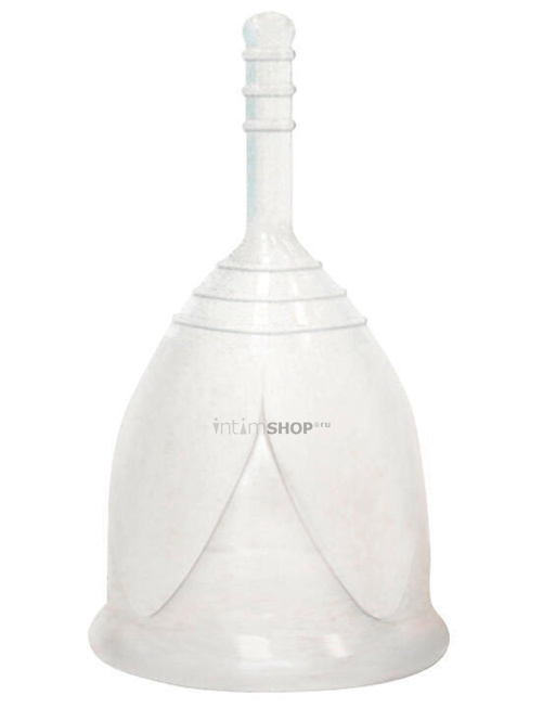 фото Менструальная чаша Тюльпан L, белая