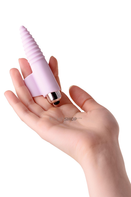фото Вибронасадка на палец для анальной стимуляции Jos Nova, розовый