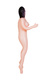 Кукла надувная анус-вагина Toyfa Dolls-X Cassandra Брюнетка, 160 см