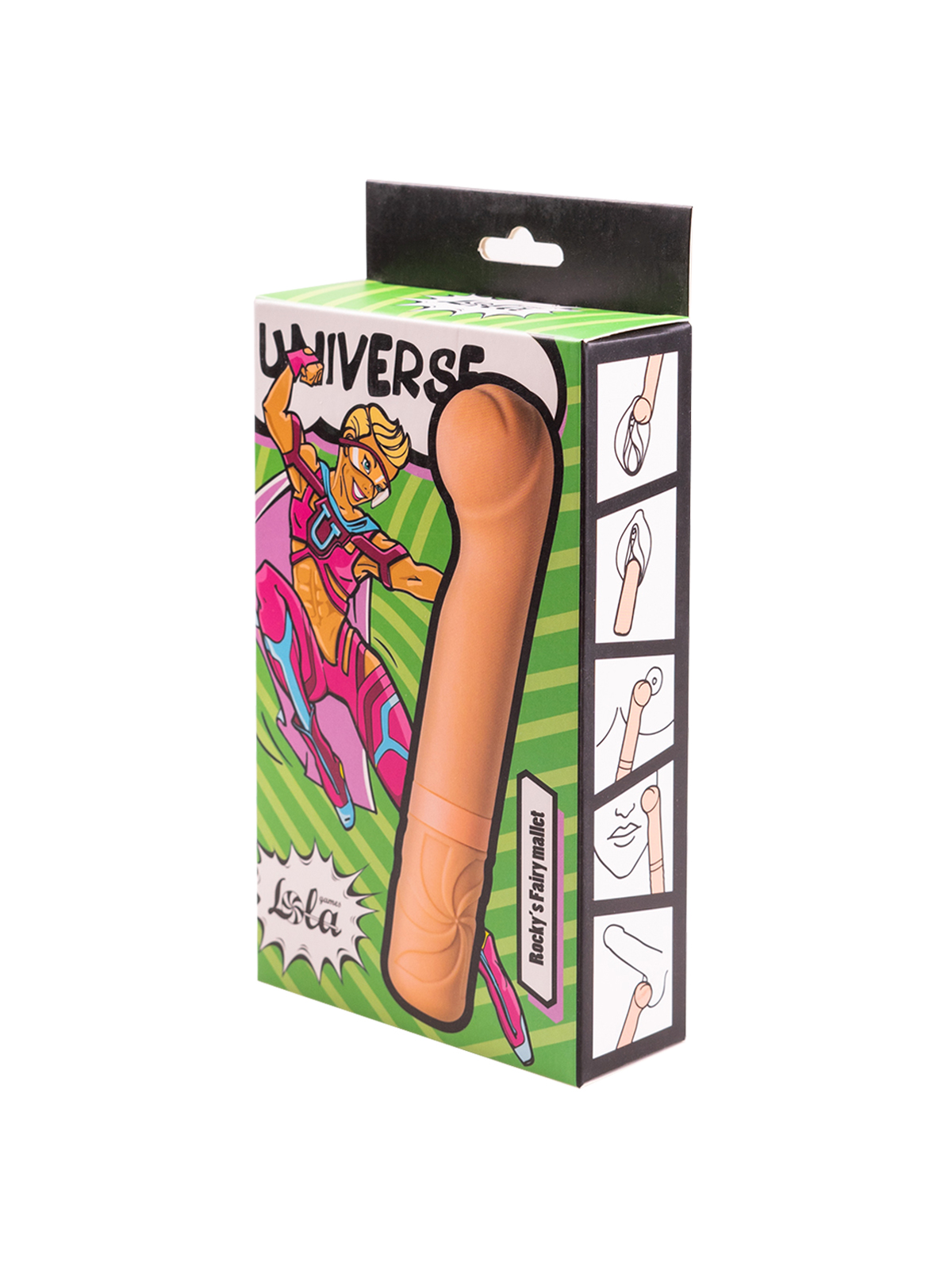 Вибратор Lola Games Universe Rocky’s Fairy Mallet, телесный