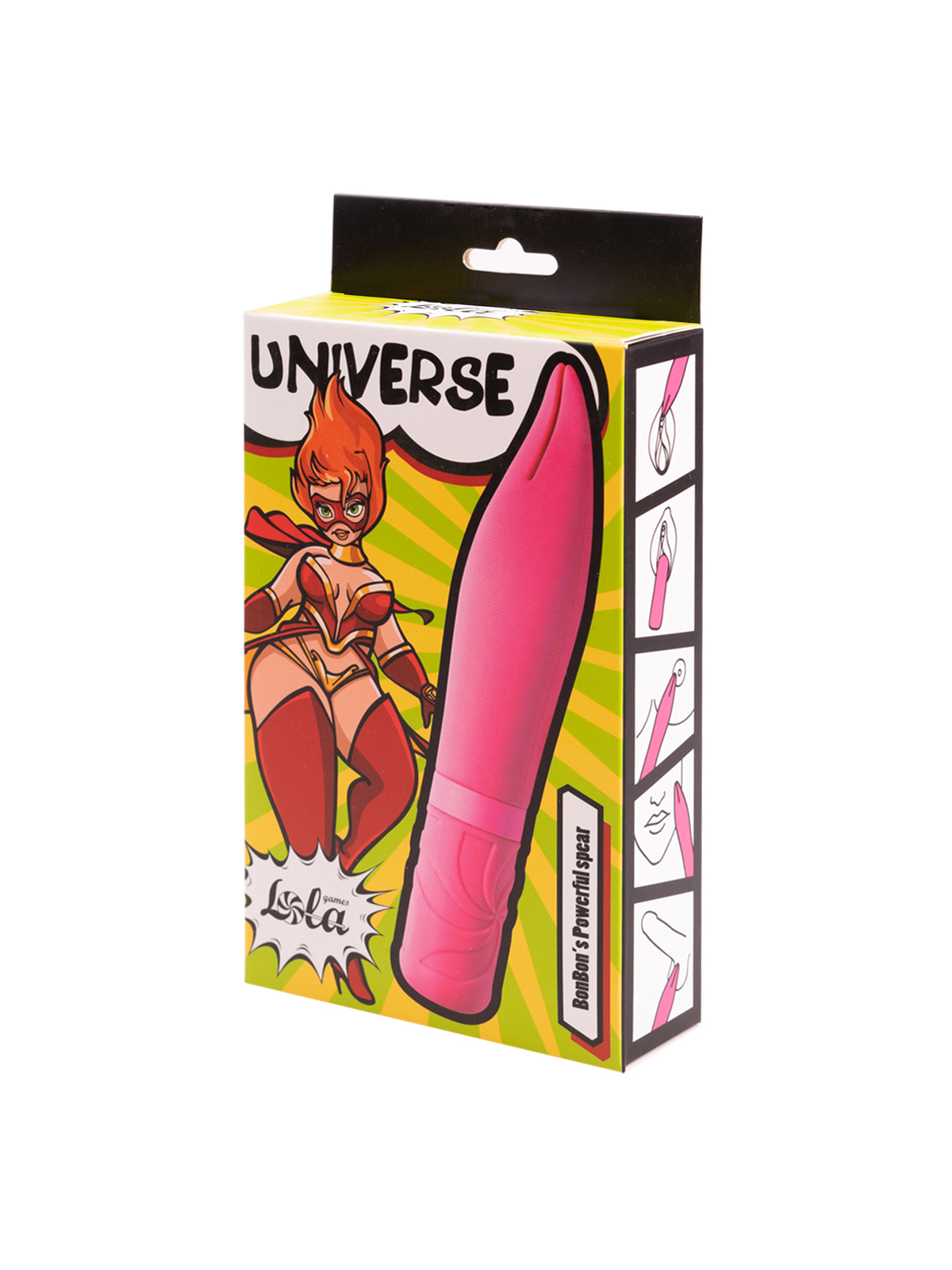 Мини-вибратор Lola Toys Universe BonBon’s Powerful Spear, розовый
