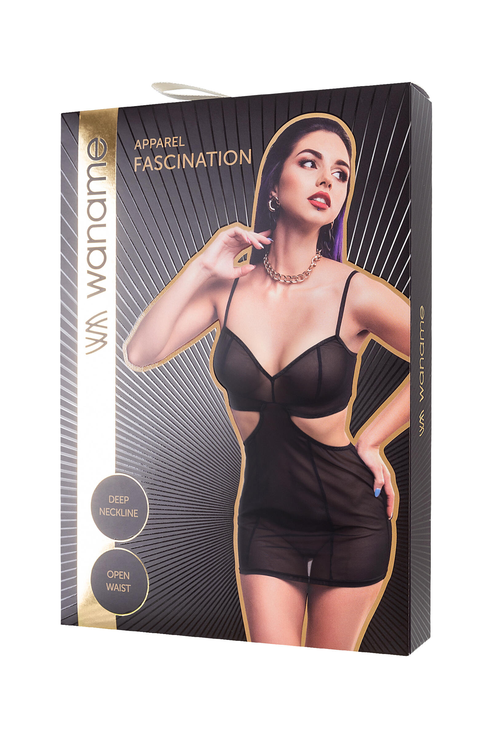 Комбинация Waname Apparel Fascination M/L, черная