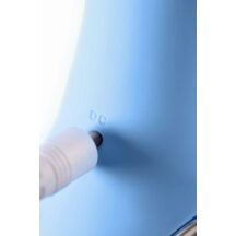 Вибратор с электростимуляцией Toyfa Physics Galvani Vibe, голубой