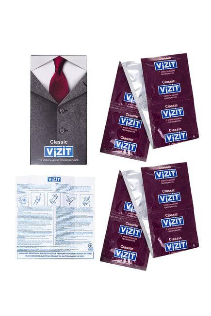 Презервативы Vizit Classic, 12 шт от IntimShop