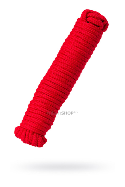 Веревка для бондажа Штучки-дрючки 10 м, красный от IntimShop