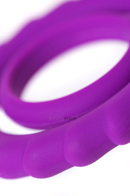Эрекционное кольцо на пенис Jos Good Bunny, силикон, фиолетовый, 9 см - фото 7