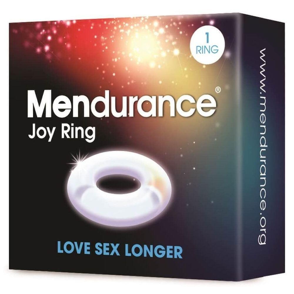 Эрекционное кольцо SO Divine Mendurance Joy, белый