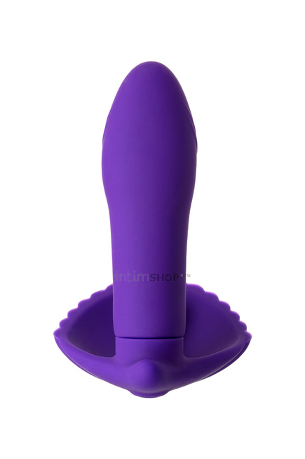 Вагинально-клиторальный стимулятор Toyfa A-Toys, фиолетовый от IntimShop