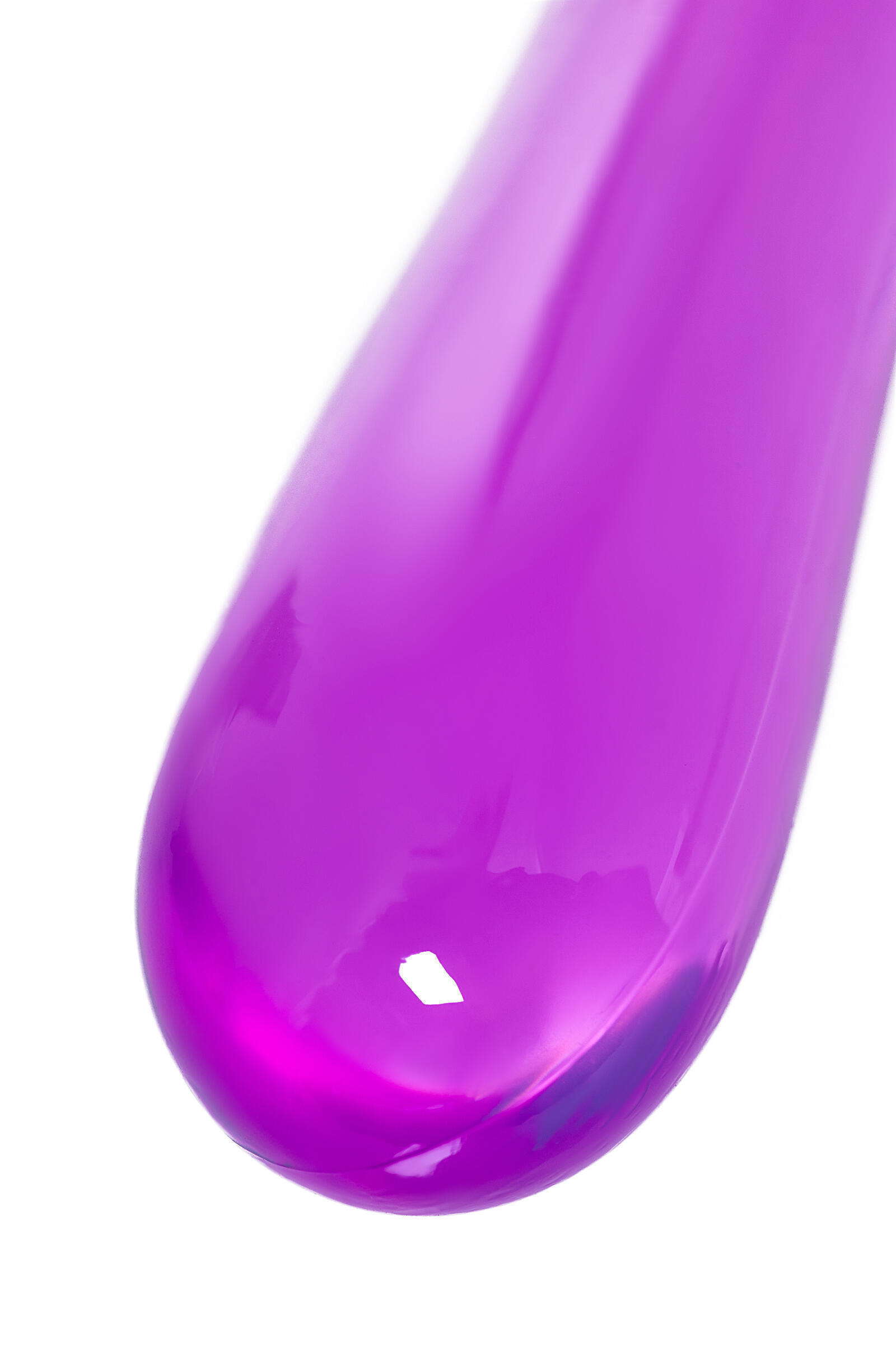 Двусторонний фаллоимитатор A-Toys by Toyfa Frica, фиолетовый, 23 см