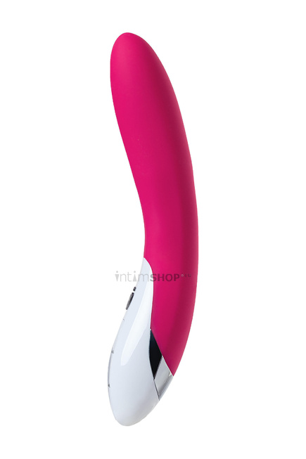 Вибратор Mystim Elegant Eric силиконовый, розовый, 27 см от IntimShop