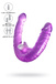 Фаллоимитатор двусторонний с вибропулей Toyfa Double Dildo, фиолетовый