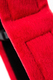 Наножники Anonymo by Toyfа на коротком креплении-пряжке, черно-красные