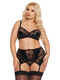 Комплект открытый SoftLine Collection Joana XL, чёрный