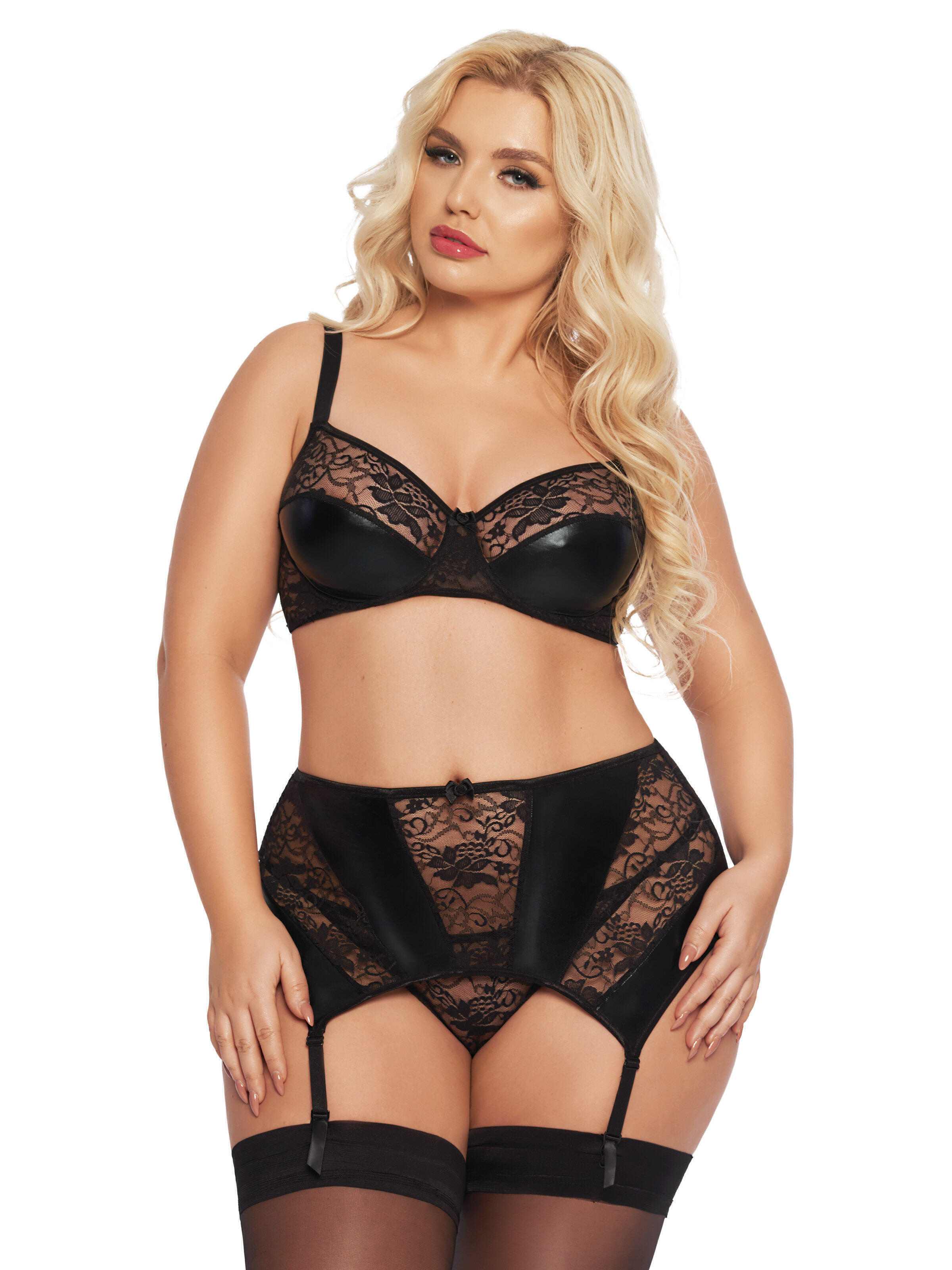 Комплект открытый SoftLine Collection Joana XL, чёрный