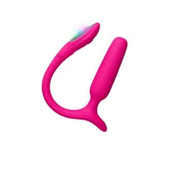 Анальная вибропробка Lovense Lush Anal, розовая