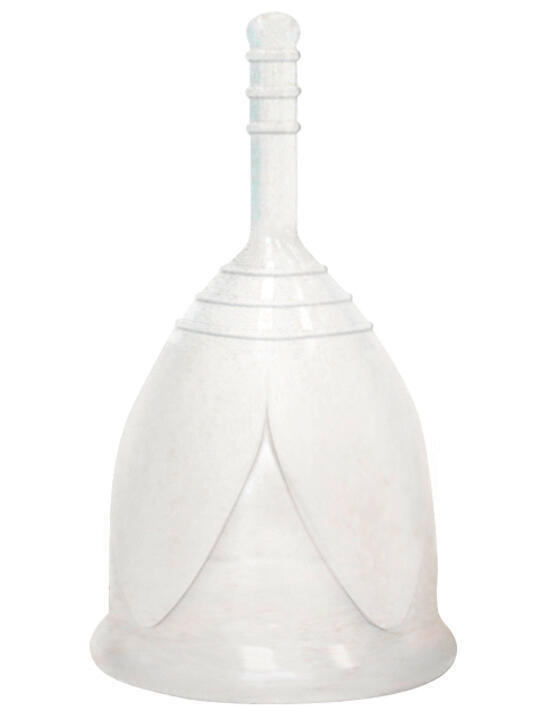 Менструальная чаша Тюльпан S, белая