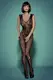 Боди Obsessive N 112 bodystocking, Чёрный, S/M/L