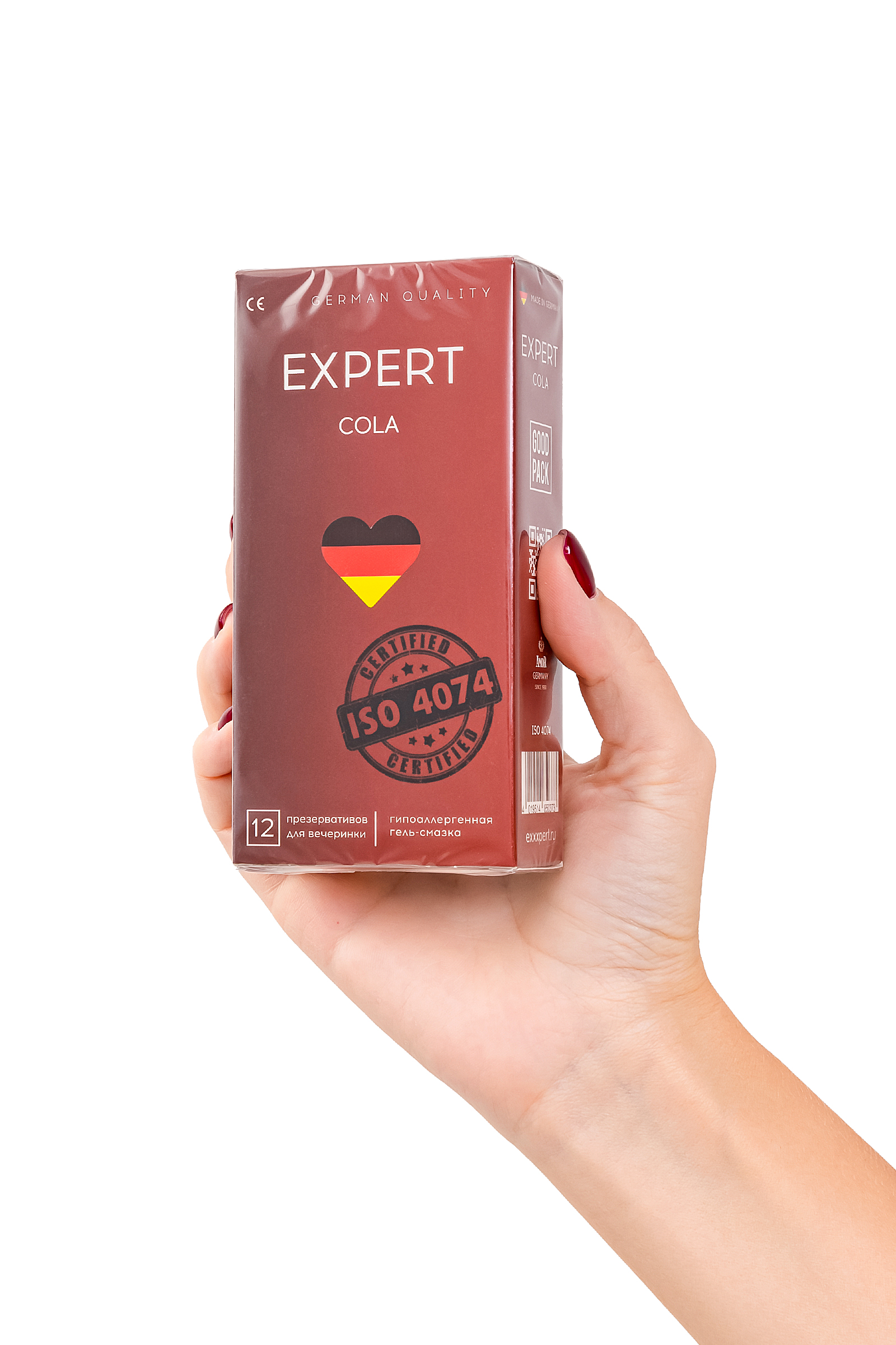 Презервативы ароматизированные Amor Expert Cola, 12 шт