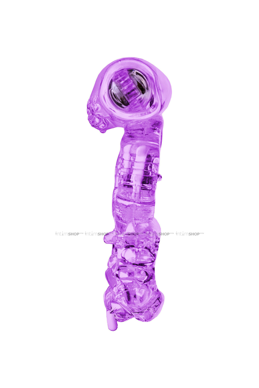 Виброкольцо Toyfa с подхватом, фиолетовое