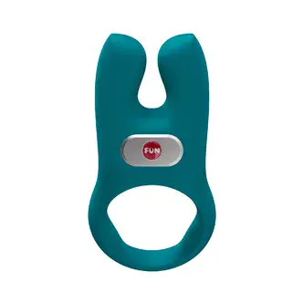 Виброкольцо Fun Factory Nos, тёмно-зелёное