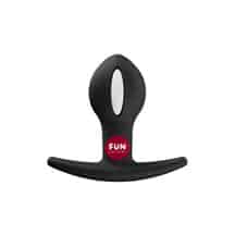 Анальная пробка Fun Factory B Ball Uno со смещенным центром тяжести, чёрная