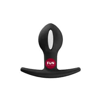 Анальная пробка Fun Factory B Ball Uno со смещенным центром тяжести, чёрная