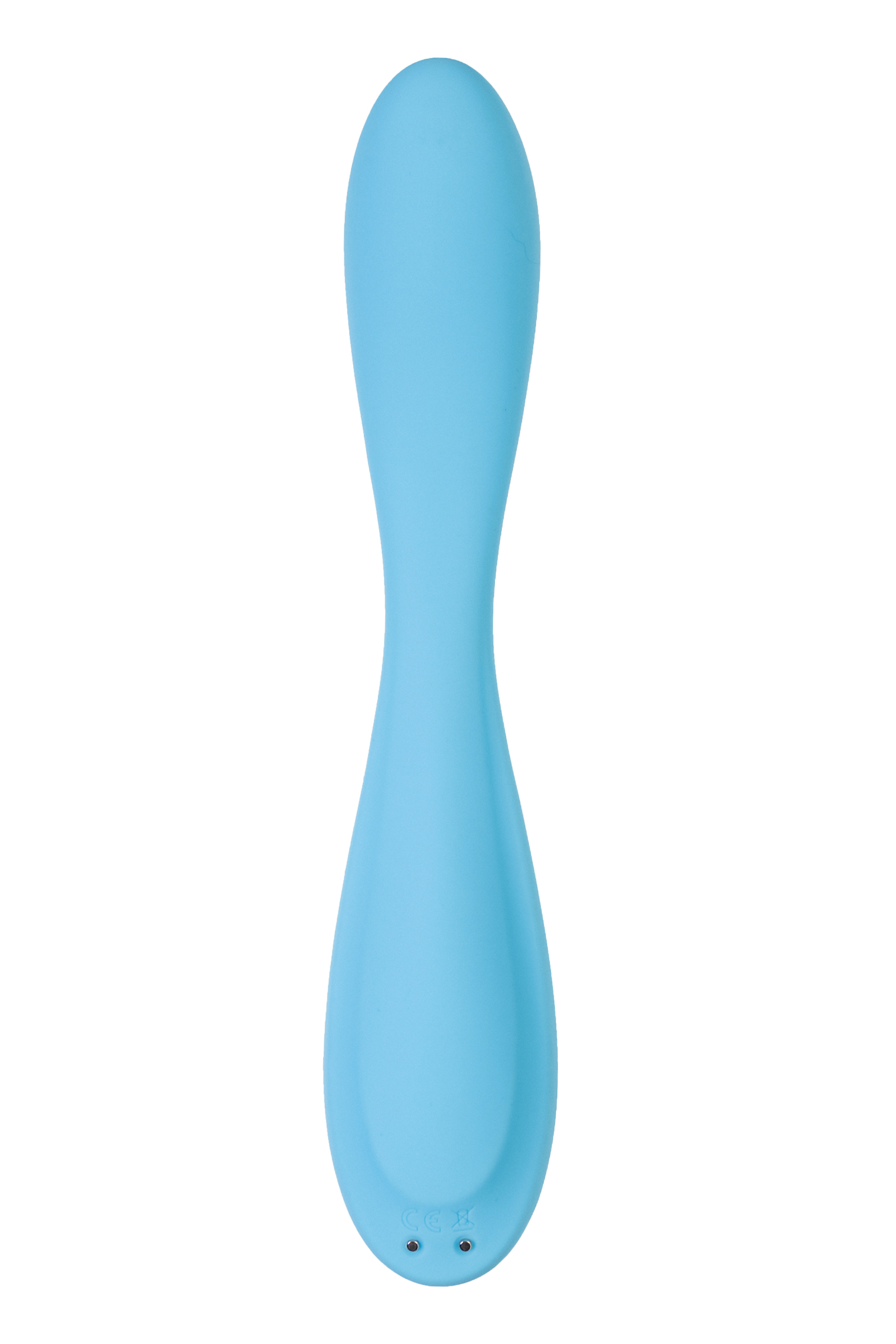 Вагинально-клиторальный вибратор с фиксацией формы Satisfyer G-Spot Flex 4+, голубой